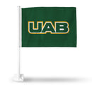 UAB Blazers Car Flag (White Pole)