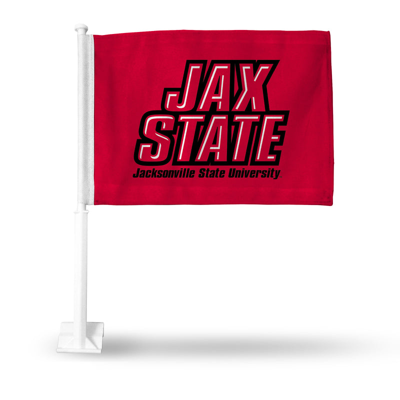 Jacksonville State Gamecocks Car Flag (White Pole)