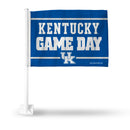Kentucky University Game Day Car Flag On White Pole