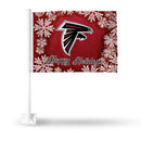 Falcons Holiday Themed Car Flag
