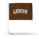 Lehigh Mountain Hawks Car Flag (White Pole)