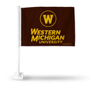 Western Michigan Car Flag