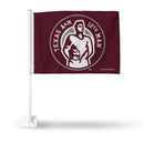 Texas A&M 12Th Man Maroon Car Flag
