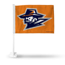NCAA Texas-El Paso Miners Double Sided Car Flag -  16" x 19" - Strong Pole that Hooks Onto Car/Truck/Automobile By Rico Industries