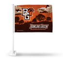 Bowling Green Falcons Resort Design Car Flag