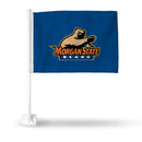 Morgan State Bears Car Flag (White Pole)