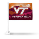 Virginia Tech Hokies Resort Design Car Flag