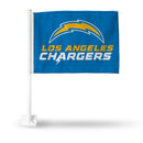 La Chargers Car Flag - Bolt/Wordmark