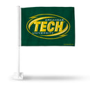 NCAA Arkansas Tech Wonder Boys Double Sided Car Flag -  16" x 19" - Strong Pole that Hooks Onto Car/Truck/Automobile By Rico Industries