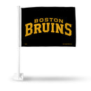 Boston Bruins Double Sided Car Flag