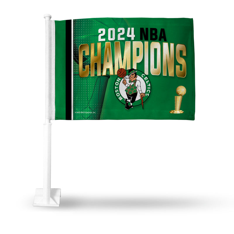 Boston Celtics 2024 NBA Champions Car Flag