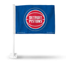 Pistons Car Flag