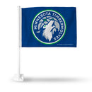 Timberwolves Car Flag