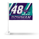 Alex Bowman Car Flag (White Pole)
