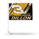 Austin Dillon Car Flag (White Pole)