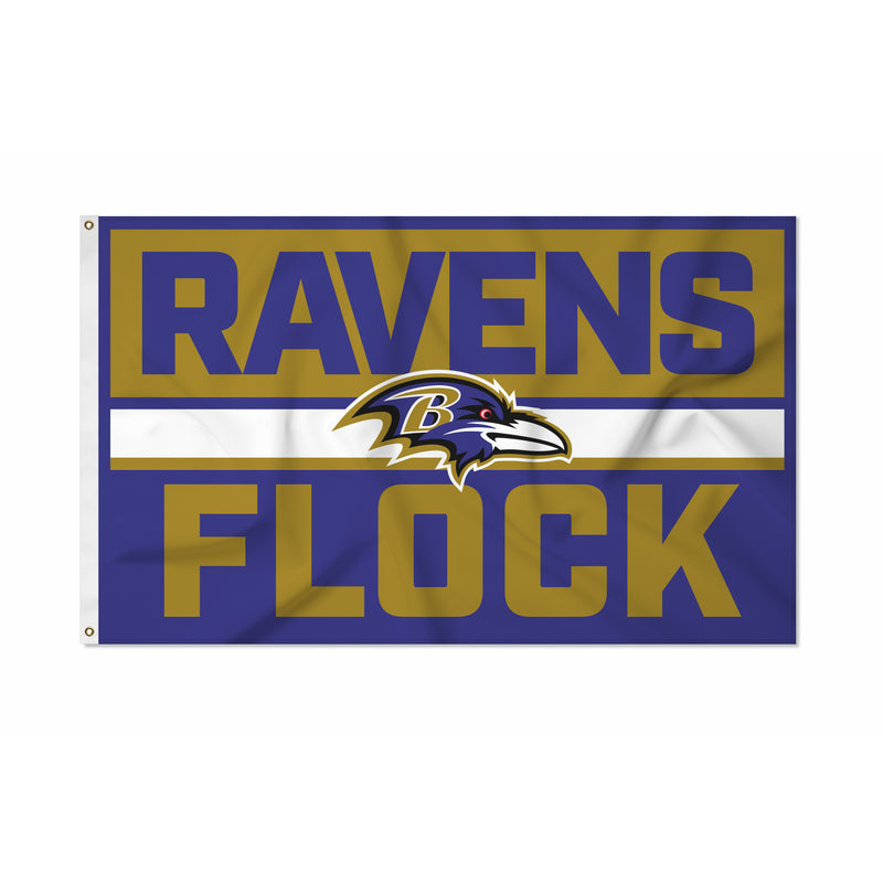 Ravens Bold Banner Flag