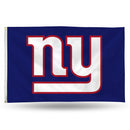 NFL New York Giants 3' x 5' Classic Banner Flag - Single Sided - Indoor or Outdoor - Home Décor By Rico Industries