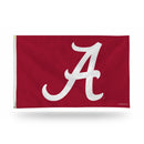 NCAA Alabama Crimson Tide 3' x 5' Classic Banner Flag - Single Sided - Indoor or Outdoor - Home Décor By Rico Industries