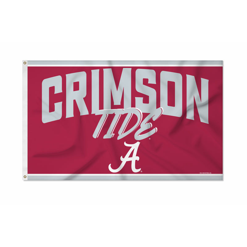 Alabama University Script Banner Flag