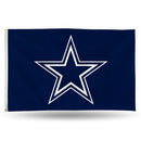 NFL Dallas Cowboys 3' x 5' Classic Banner Flag - Single Sided - Indoor or Outdoor - Home Décor By Rico Industries