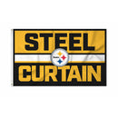 Steelers Bold Banner Flag
