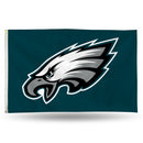 NFL Philadelphia Eagles 3' x 5' Classic Banner Flag - Single Sided - Indoor or Outdoor - Home Décor By Rico Industries