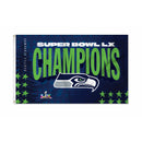 Seattle Seahawks 2026 Super Bowl LX Champions 3X5 Banner Flag (Import)