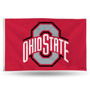 NCAA Ohio State Buckeyes 3' x 5' Classic Banner Flag - Single Sided - Indoor or Outdoor - Home Décor By Rico Industries