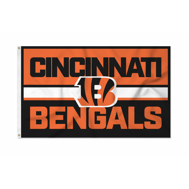 Bengals Bold Banner Flag