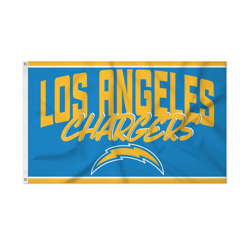 Chargers Script Banner Flag
