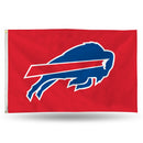 NFL Buffalo Bills 3' x 5' Classic Banner Flag - Single Sided - Indoor or Outdoor - Home Décor By Rico Industries