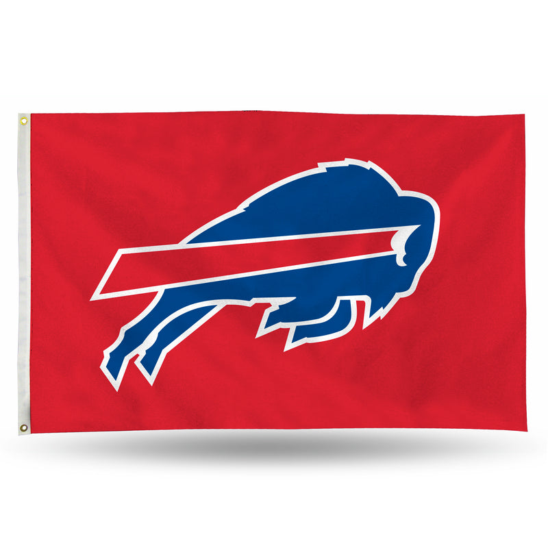 NFL Buffalo Bills 3' x 5' Classic Banner Flag - Single Sided - Indoor or Outdoor - Home Décor By Rico Industries