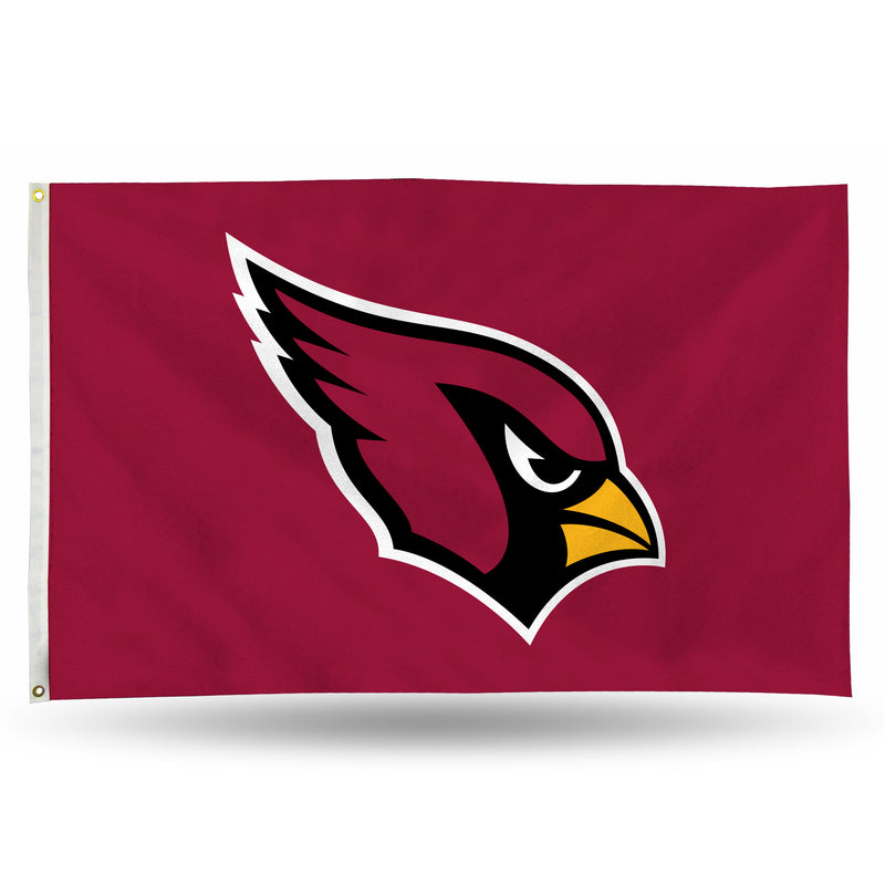 NFL Arizona Cardinals 3' x 5' Banner Flag - Single Sided - Indoor or Outdoor - Home Décor By Rico Industries