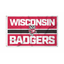 Wisconsin University Bold Banner Flag