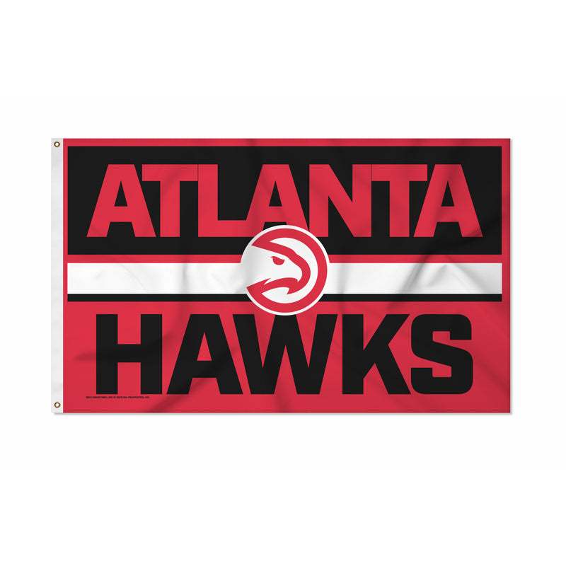 Hawks - ATL Bold Banner Flag