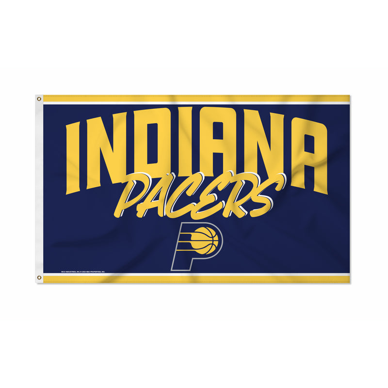 Pacers Script Banner Flag