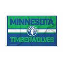 Minnesota Timberwolves Bold Design Banner Flag
