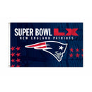 New England Patriots 2026 Super Bowl LX Bound 3X5 Banner Flag (Domestic)