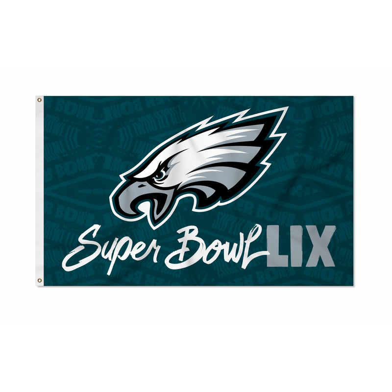 Philadelphia Eagles 2025 Super Bowl LIX NFC Bound 3X5 Banner Flag (Domestic)