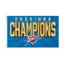 OKC Thunder 2025 NBA Champions 3X5 Banner Flag (Domestic)
