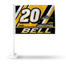 Christopher Bell Car Flag (White Pole)