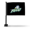 Florida Gulf Coast Eagles Car Flag (Black Pole)