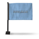Spelman Jaguars Car Flag (Black Pole)