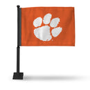 Clemson Tigers Car Flag (Black Pole)