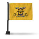 North Carolina A&T Aggies Car Flag (Black Pole)