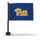 Pitt Panthers Car Flag (Black Pole)