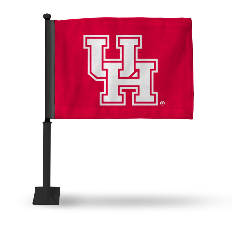 Houston Cougars Car Flag (Black Pole)