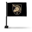 Army West Point Black Knights Car Flag (Black Pole)