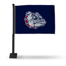 Gonzaga Bulldogs Car Flag (Black Pole)
