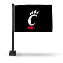 Cincinnati Bearcats Car Flag (Black Pole)